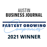 Austin business journal fastest growing company 2021 winner