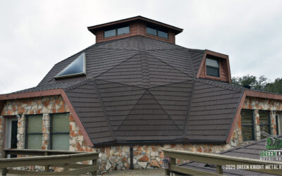 A Roof Unlike Any Other: Green Knight® Metal Roofing’s Award-Winning Geodesic Dome