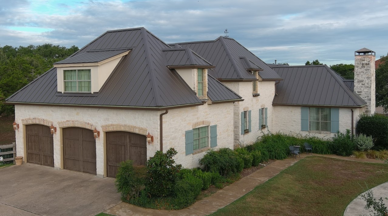 residential metal roof installation in Austin, TX