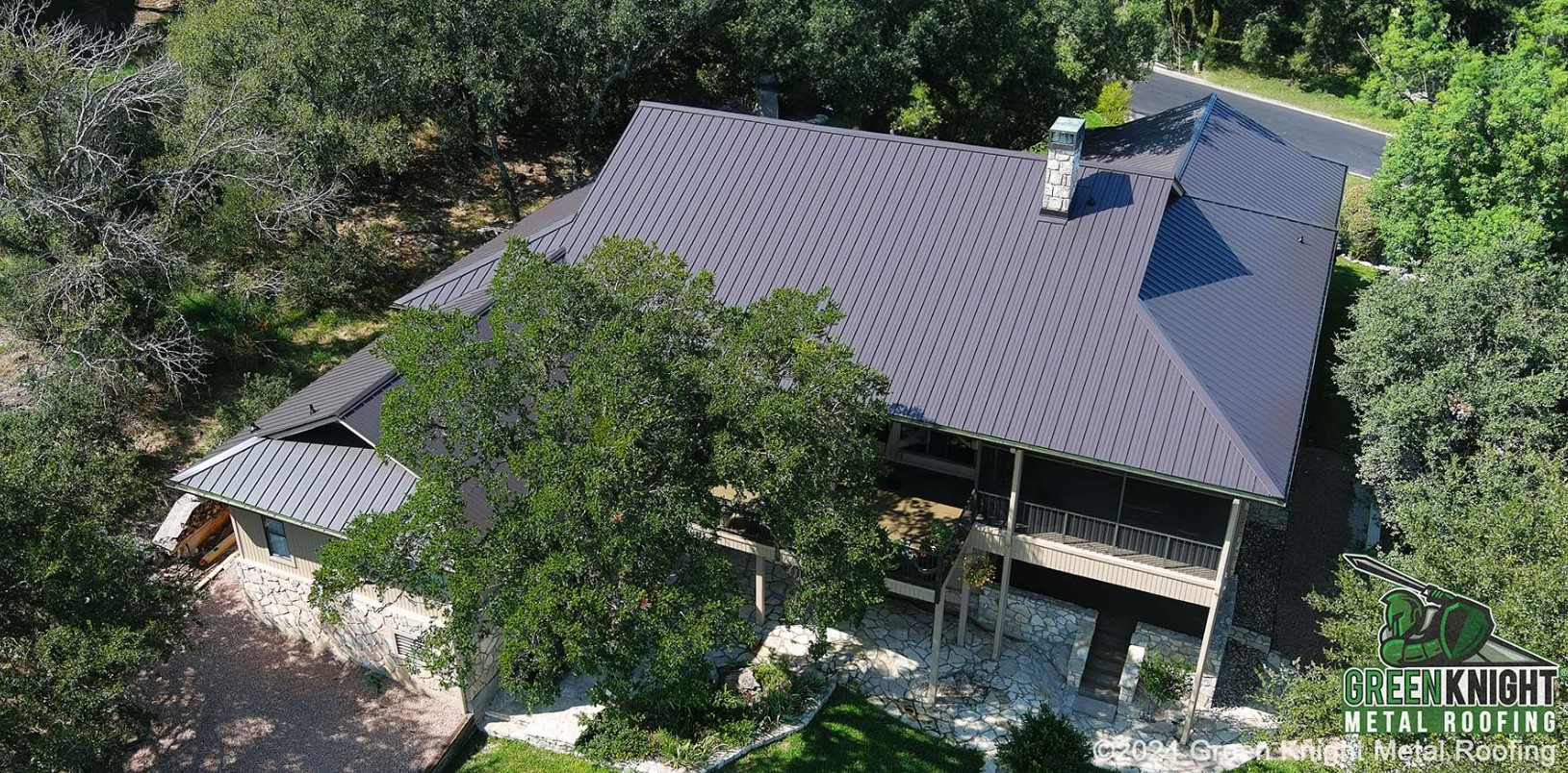 residential metal roofing in Horseshoe Bay, TX